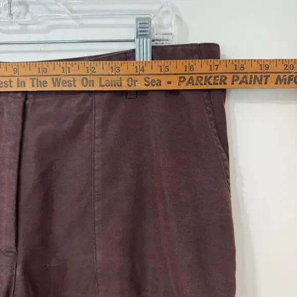 Patagonia Womens Vintage Pants Cargo Straight Leg Brown 14 Y2K Outdoor - Picture 10 of 10